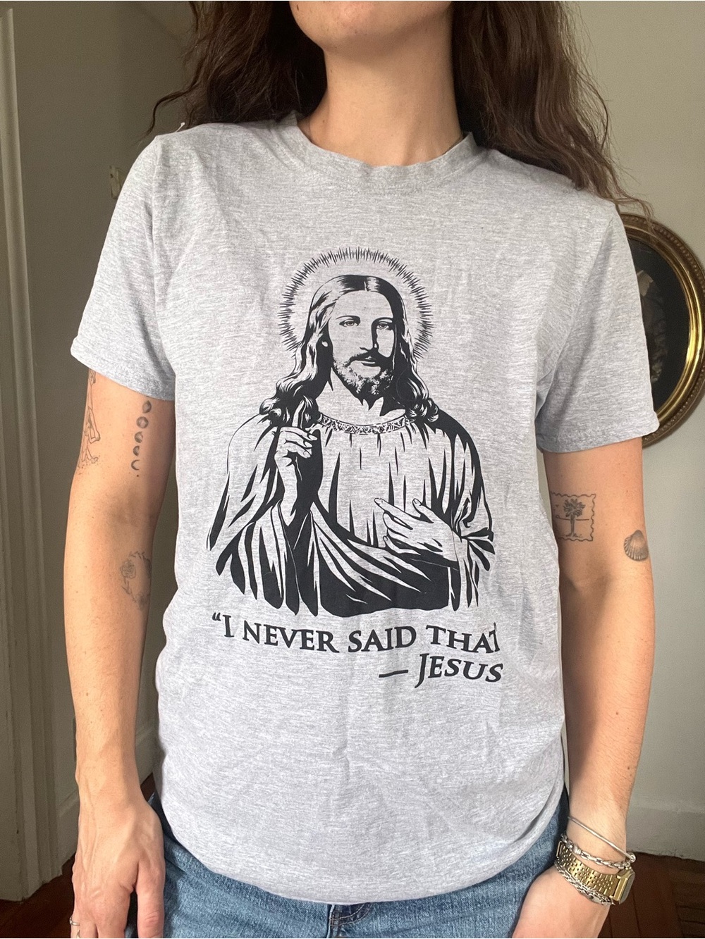 Jesus Novelty T-shirt